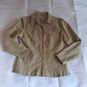 Stylish Suede Leather Jacket